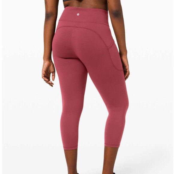 Lululemon Invigorate High-Rise Crop 23" Chianti - Picture 5 of 5